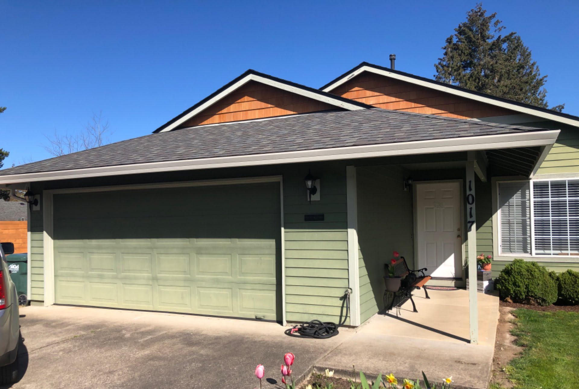 Exterior Residential Painting Single Level Home Before